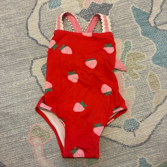 The Beaufort Bonnet Company Other - Strawberry TBBC swimsuit - 12-18M